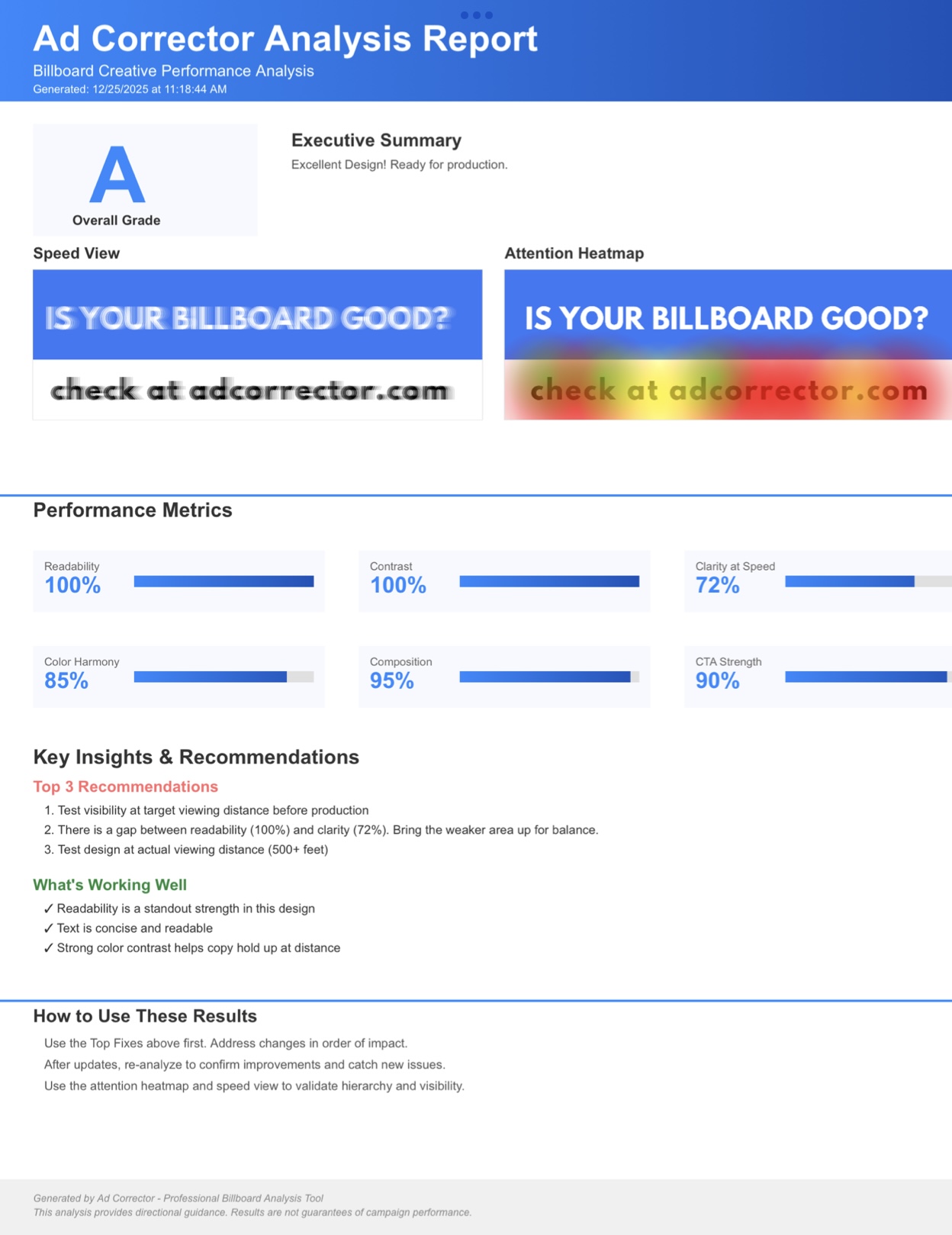 Ad Corrector