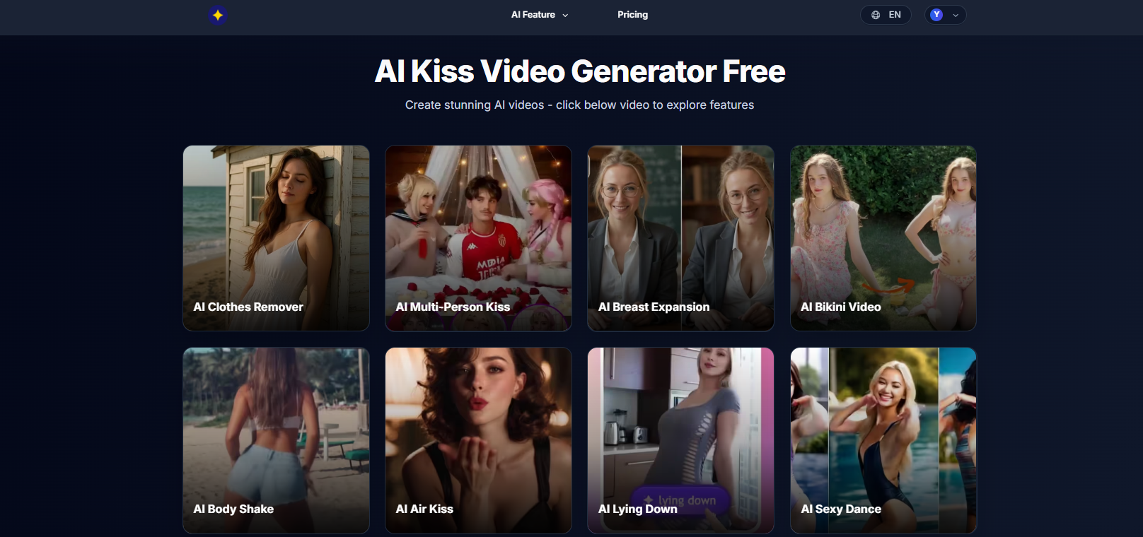 ai kissing video generator