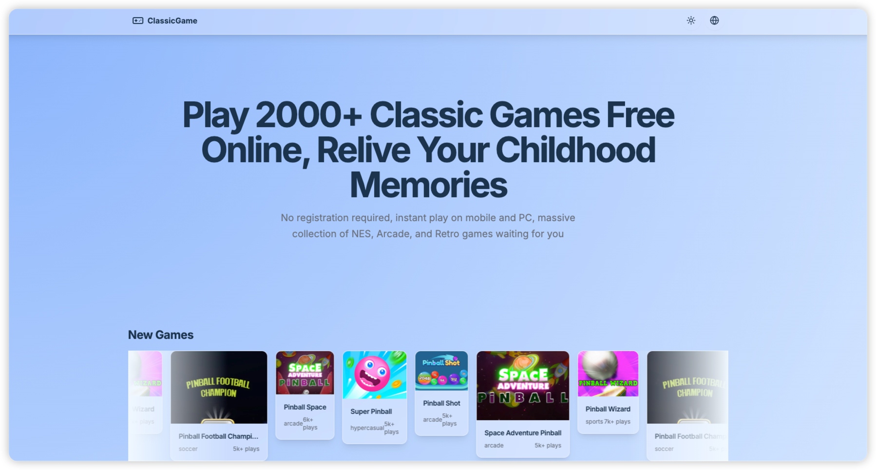 Classic Games Collection