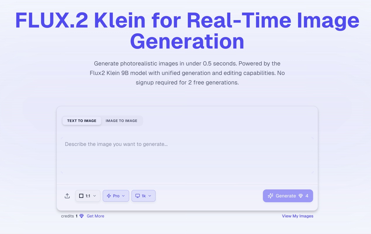 Flux2Klein.io