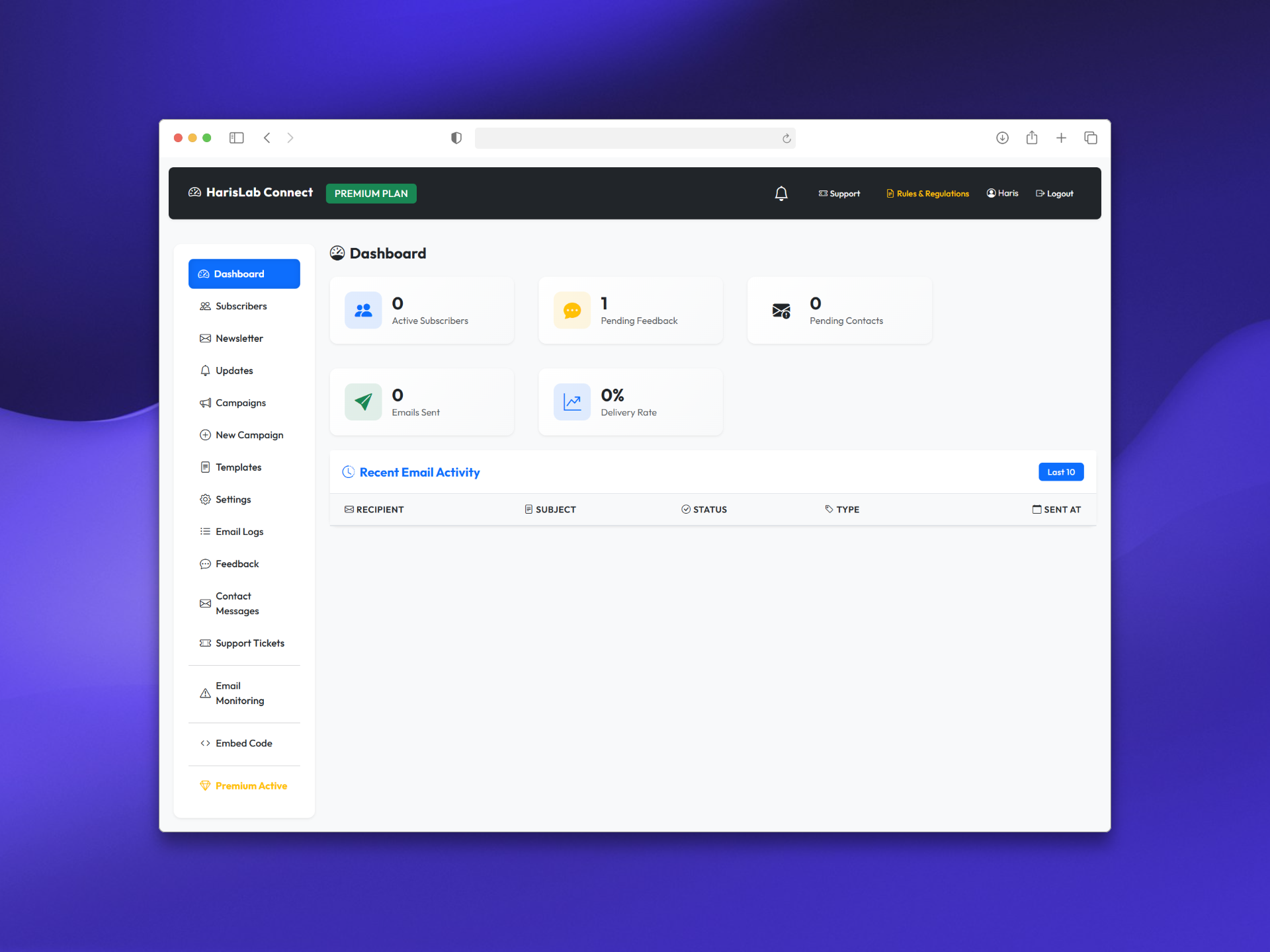 HarisLab Connect