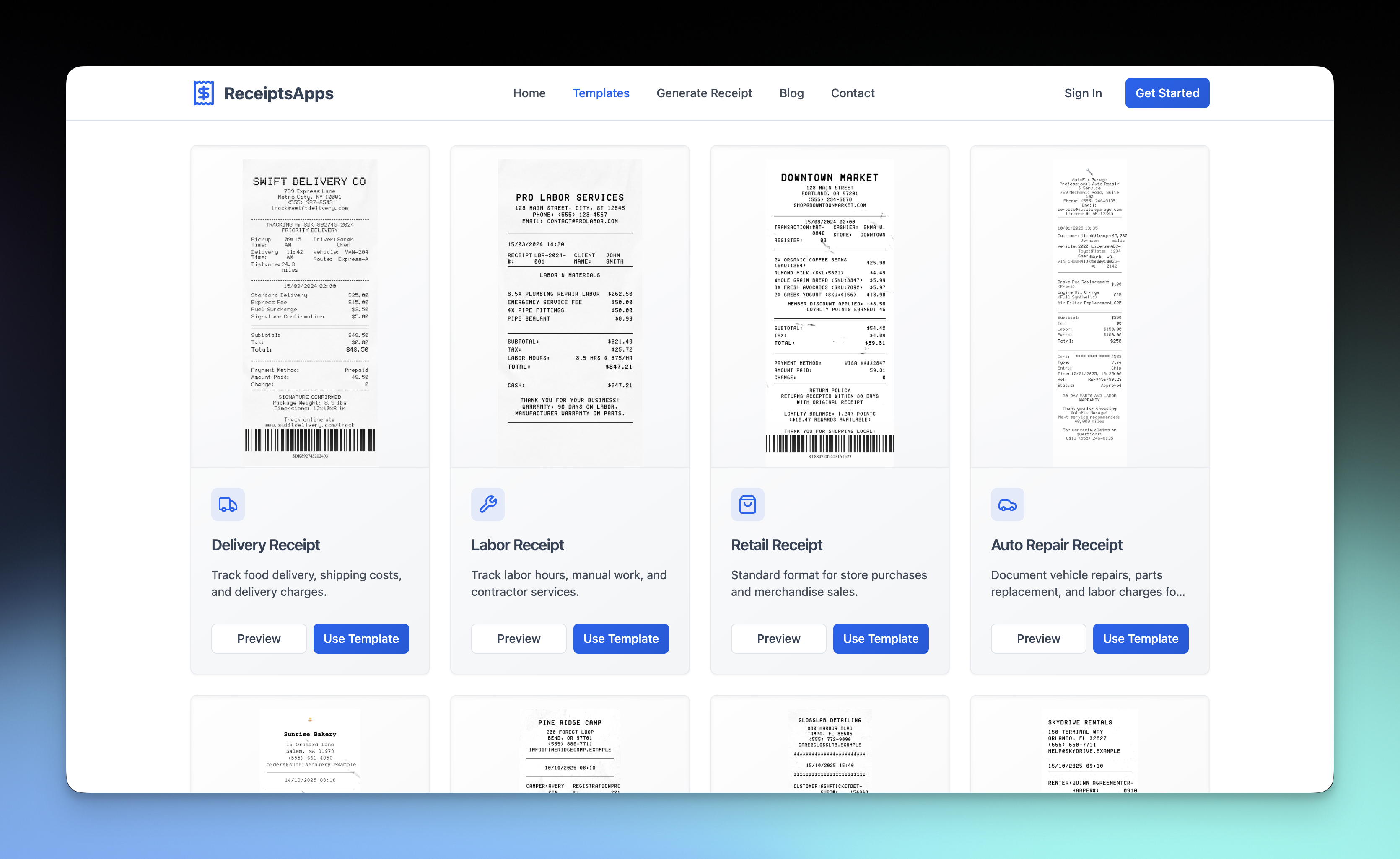 ReceiptsApps