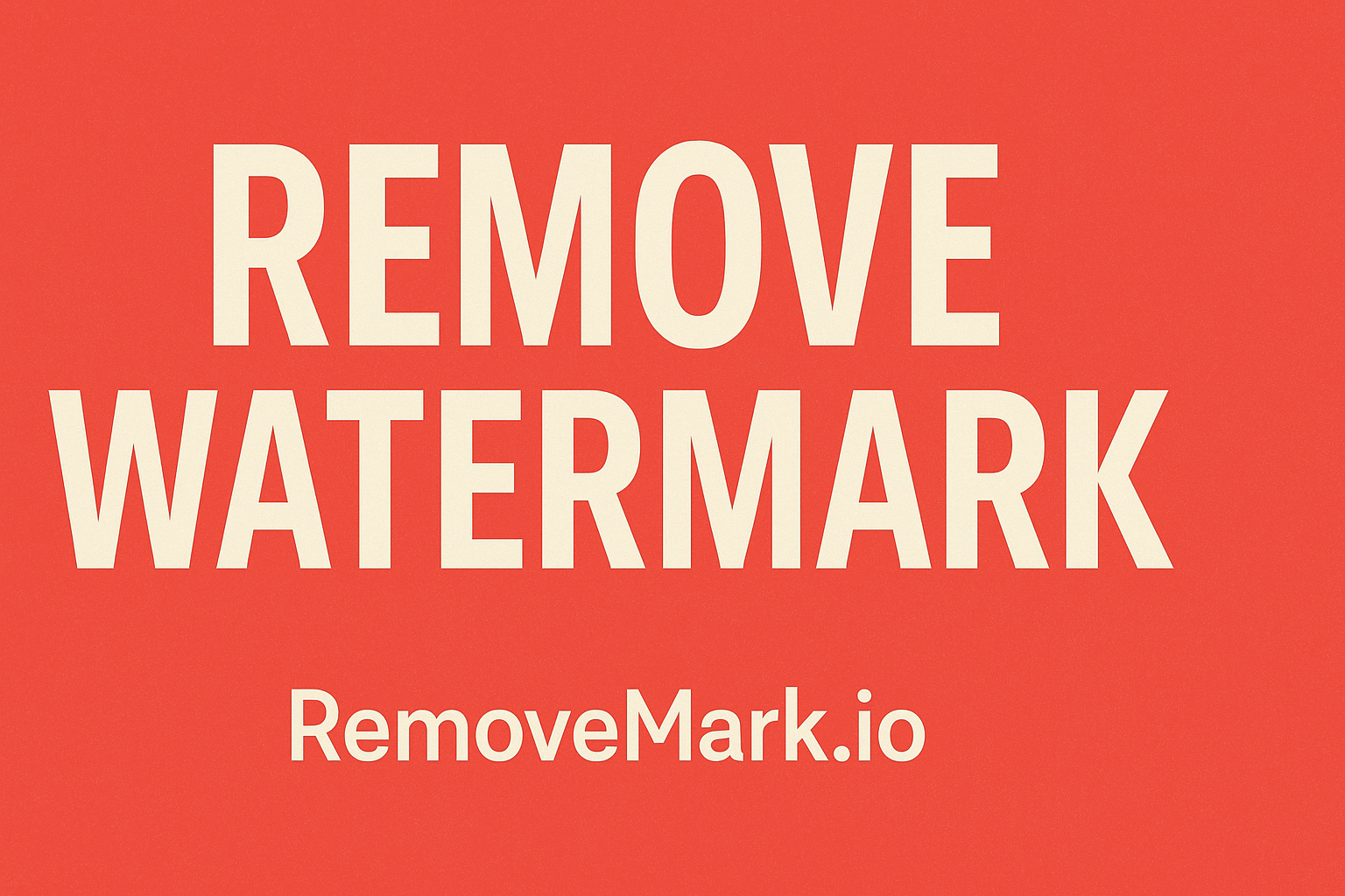 RemoveMark IO