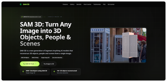 SAM 3D