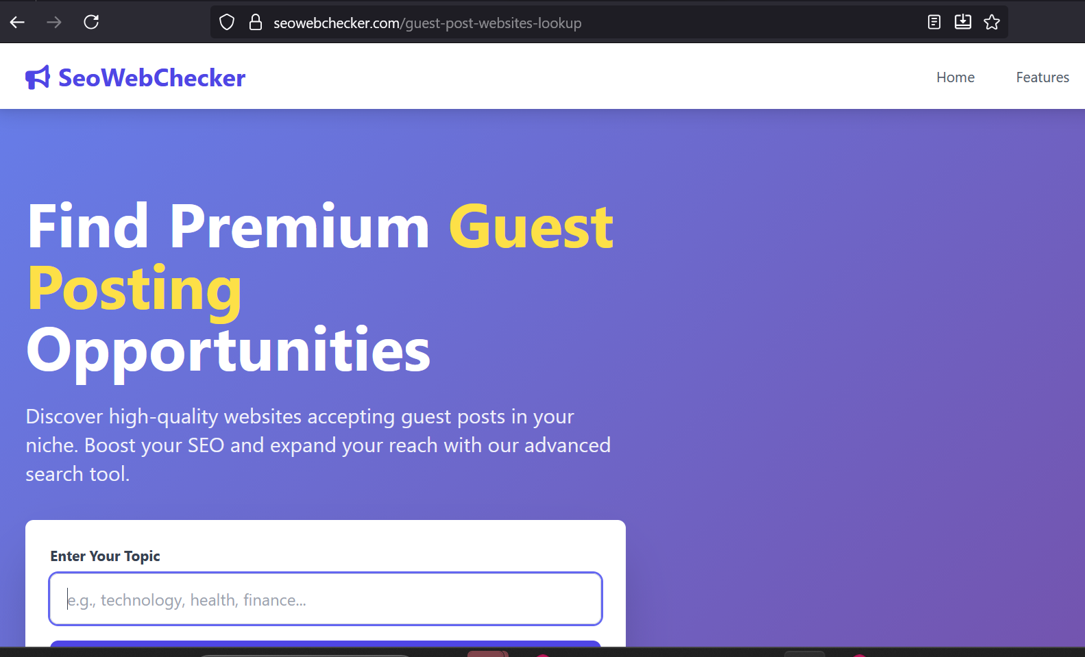 SeoWebChecker