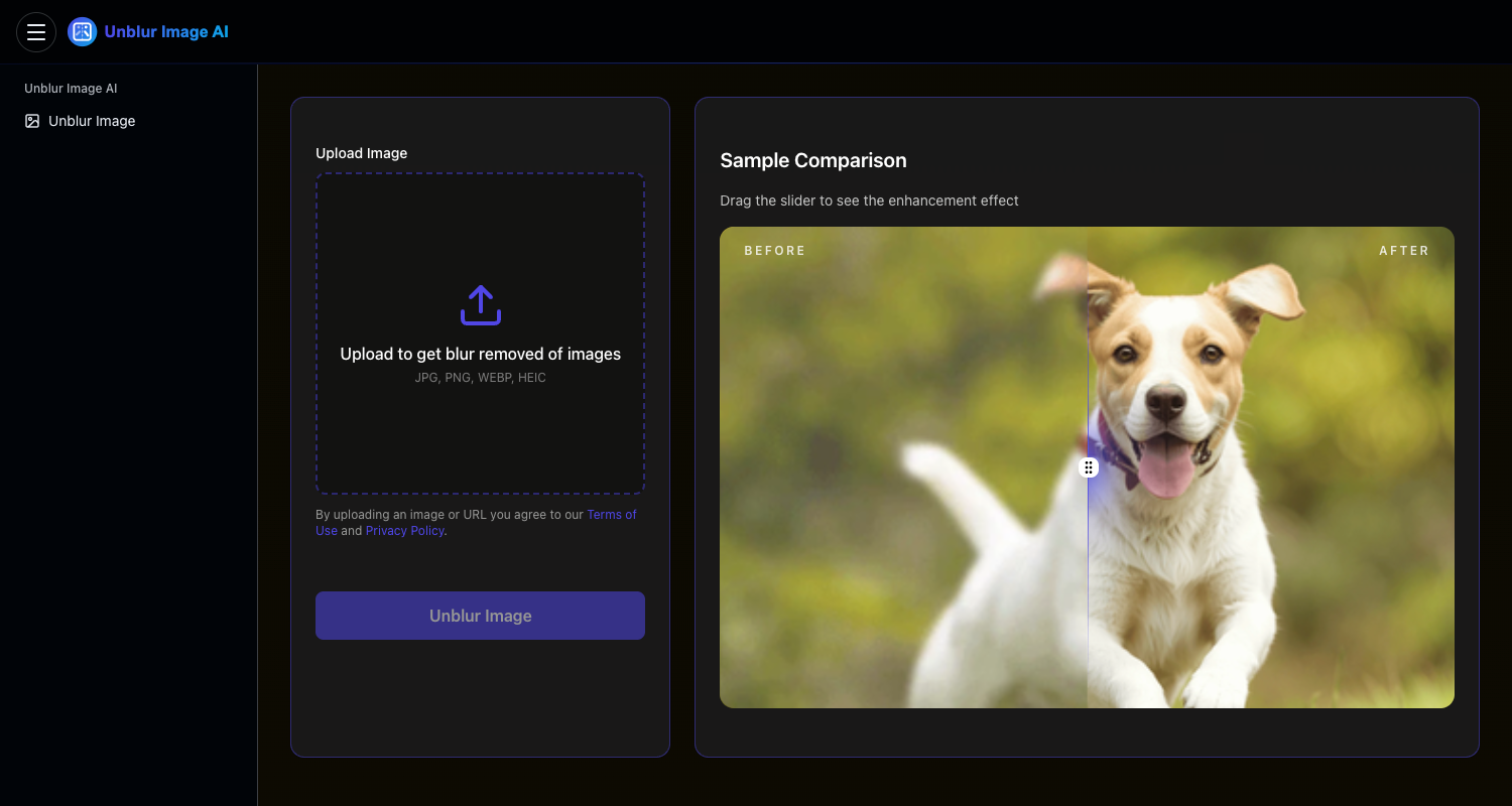 Unblur Image AI