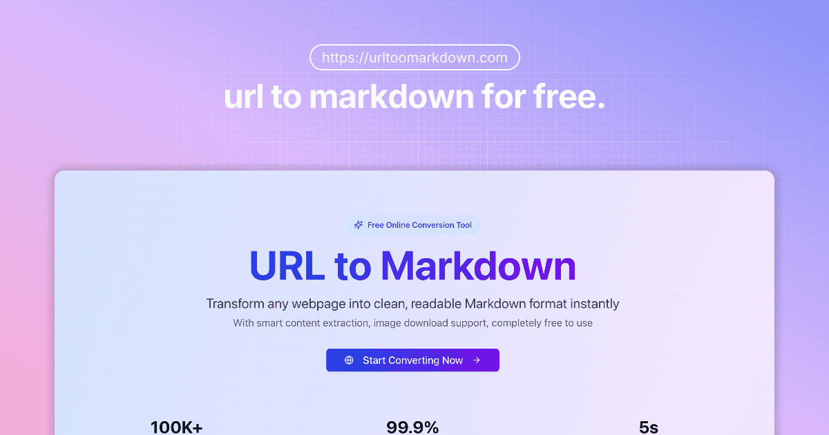 Url Too Markdown